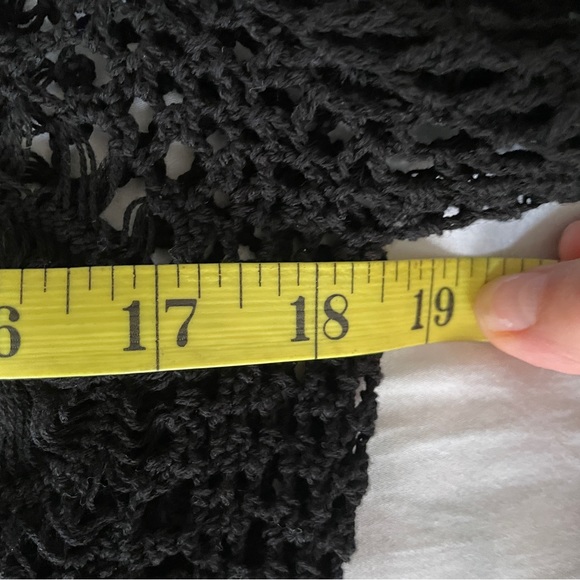 Skaist Taylor Black Knit Mini Dress over Silk Slip - Picture 9 of 11